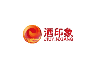 何錦江的酒印象-進口酒業(yè)logo設計