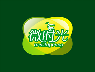 譚家強的微時光果汁飲料店logo設(shè)計