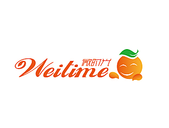 孫紅印的微時光果汁飲料店logo設(shè)計
