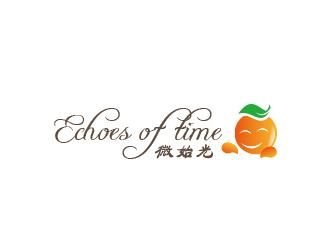 孫紅印的微時光果汁飲料店logo設(shè)計