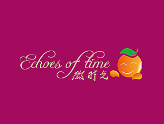 孫紅印的微時光果汁飲料店logo設(shè)計