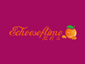 孫紅印的微時光果汁飲料店logo設(shè)計