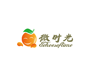 孫紅印的微時光果汁飲料店logo設(shè)計