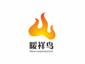 AR科技核心～雪狐設(shè)計的暖祥鳥（Warm auspicious bird，通過這些字母給縮寫一下，）品牌商標(biāo)設(shè)計公司完成公司logo設(shè)計