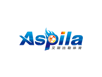 周金進的aspila 體育經(jīng)紀公司logo設計