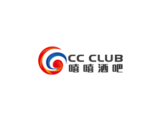 周金進(jìn)的嘻嘻酒吧，，，英文用CC CLUBlogo設(shè)計(jì)