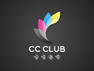 劉小紅的嘻嘻酒吧，，，英文用CC CLUBlogo設(shè)計(jì)