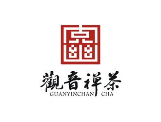 鄭國麟的觀音禪茶茶館logo設(shè)計(jì)