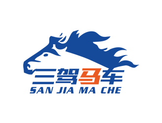 廖燕峰的三駕馬車(chē)logo設(shè)計(jì)
