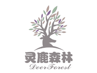 幽幽鹿鳴logo設計