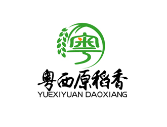 秦曉東的粵西原稻香生態(tài)大米logo設(shè)計