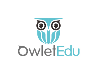 周國(guó)強(qiáng)的OwletEdu 卡通貓頭鷹logo設(shè)計(jì)