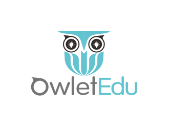 周國(guó)強(qiáng)的OwletEdu 卡通貓頭鷹logo設(shè)計(jì)