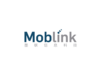 Moblink  上海墨聯(lián)信息科技有限公司logo設計