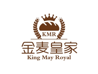 金麥皇家面包店logo設計