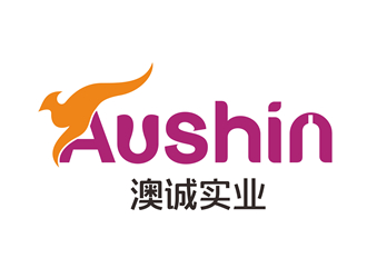 唐國強的澳洲進出口貿易-澳誠實業(yè)logo設計