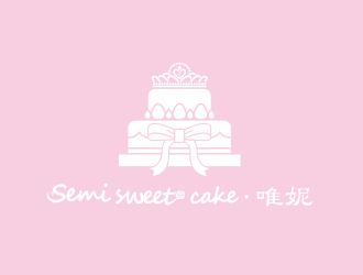 唯妮西點蛋糕店logo設計