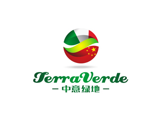 鄭國麟的中意綠地協(xié)會 TERRE VERDElogo設計