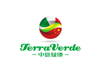 鄭國麟的中意綠地協(xié)會 TERRE VERDElogo設計