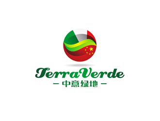鄭國麟的中意綠地協(xié)會 TERRE VERDElogo設計