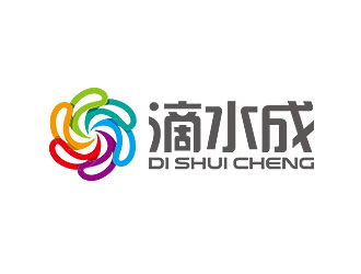 鐘炬的公益組織logo - 滴水成logo設(shè)計