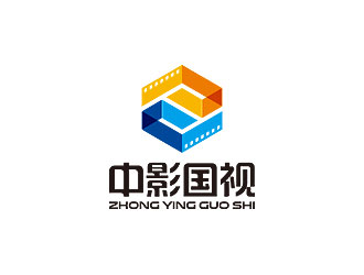 鐘炬的字體印章標志-中影國視logo設(shè)計