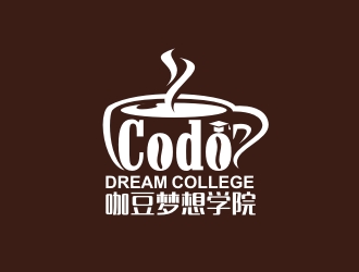 咖豆夢想學院logo設(shè)計