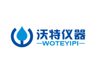 李賀的沃特儀器（昆山）有限公司logo對稱logo設計