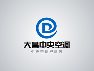 鄭國麟的大新縣大昌冷氣設(shè)備有限公司標(biāo)志logo設(shè)計