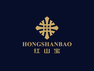 紅山寶服飾企業(yè)logologo設(shè)計