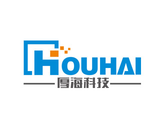 趙鵬的厚?？萍糽ogo設(shè)計(jì)
