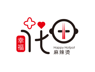 孫金澤的幸?；ㄌ锫槔睜C （Happy Hotpot）logo設(shè)計(jì)