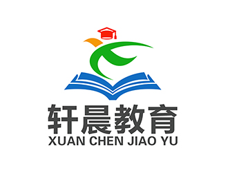 潘樂的軒晨教育logo設(shè)計