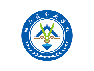 王濤的邯山區(qū)南湖學校logo設(shè)計