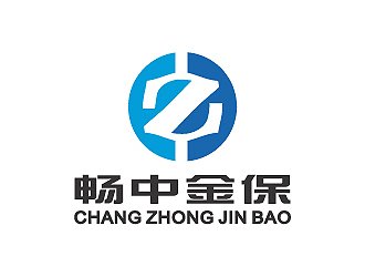 彭波的長沙暢中金保科技有限公司logo設(shè)計