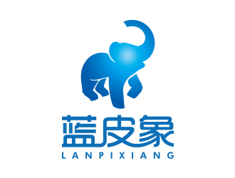 孫金澤的藍(lán)皮象logo設(shè)計(jì)