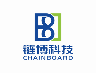 林思源的鏈博科技公司logologo設(shè)計(jì)