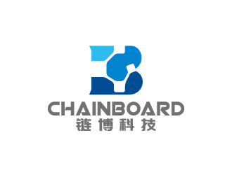 周金進(jìn)的鏈博科技公司logologo設(shè)計(jì)