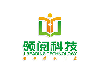 趙錫濤的湖北領(lǐng)閱信息科技有限公司logo設計