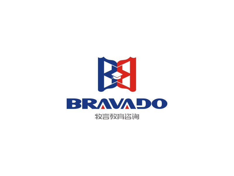 牧言教育咨詢(深圳)有限公司 / Bravado Education Services (Shenzlogo設(shè)計(jì)