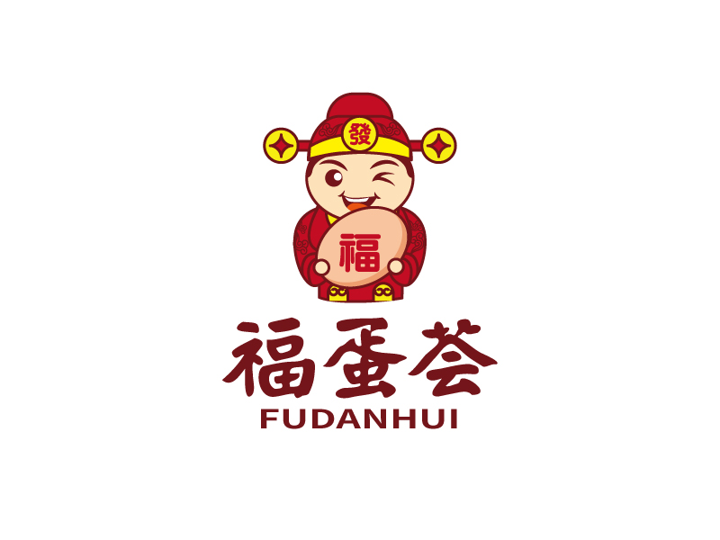 張俊的福蛋薈logo設(shè)計