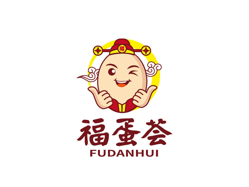 張俊的福蛋薈logo設(shè)計
