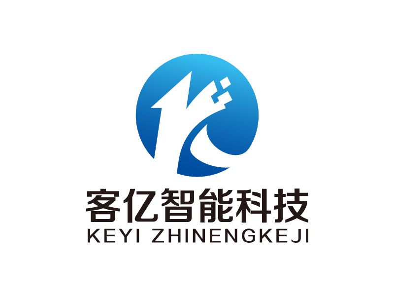 葉美寶的上?？蛢|智能科技有限公司logo設(shè)計