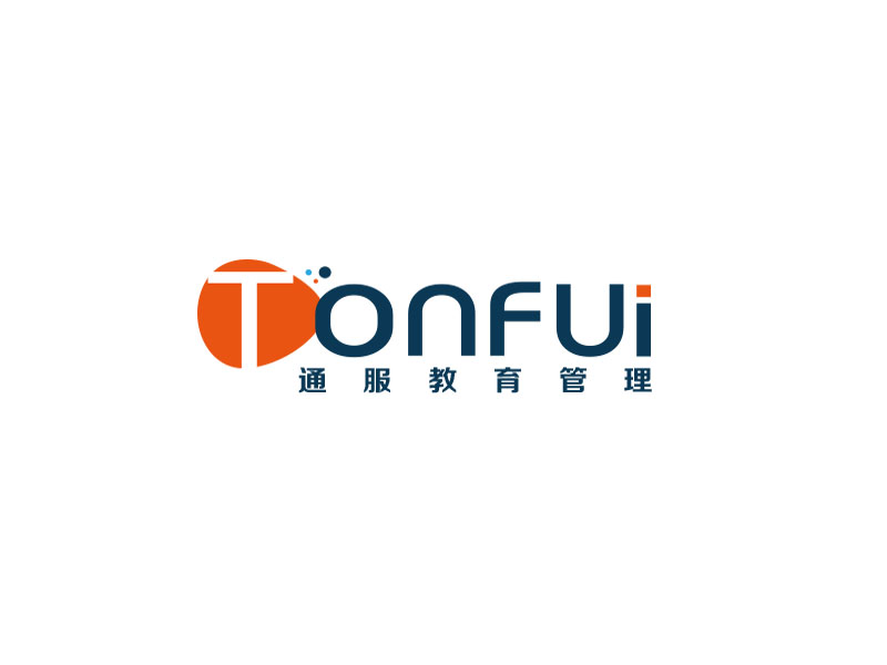 朱紅娟的T0NFUL通服教育管理logo設(shè)計