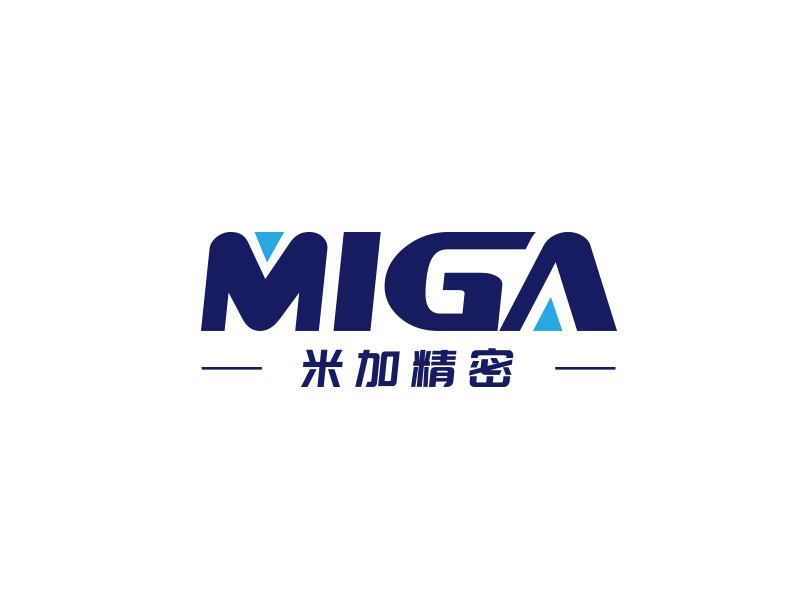 朱紅娟的深圳市米加精密科技有限公司logo設(shè)計