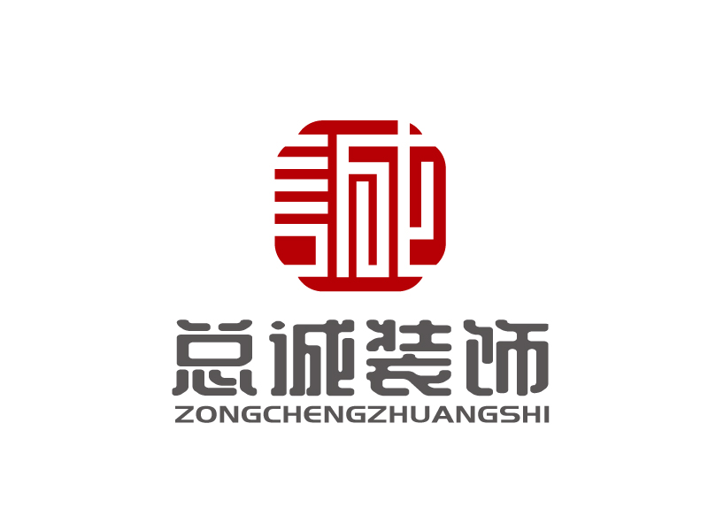 張俊的上?？傉\裝飾材料有限公司logologo設(shè)計(jì)
