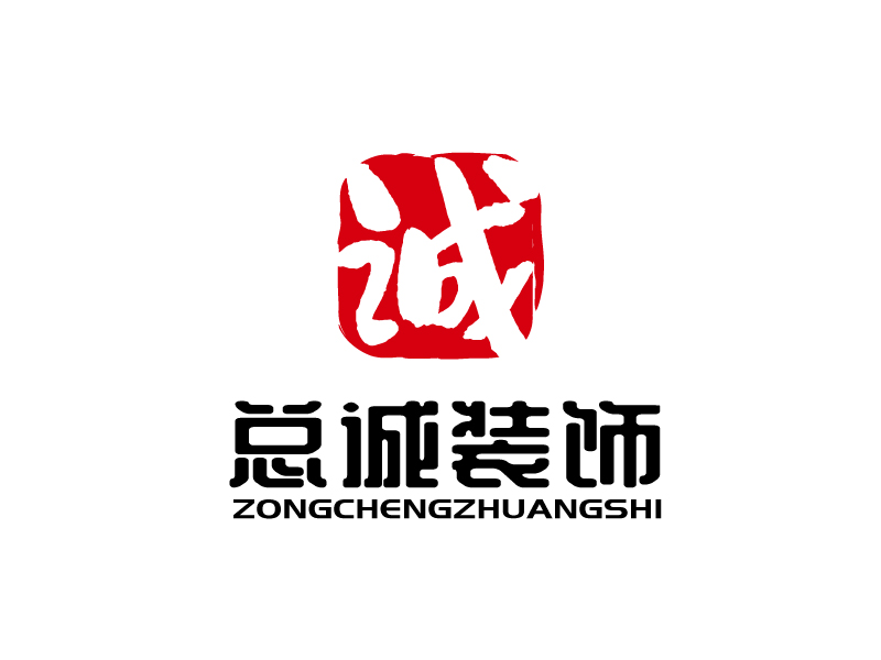 張俊的上?？傉\裝飾材料有限公司logologo設(shè)計(jì)