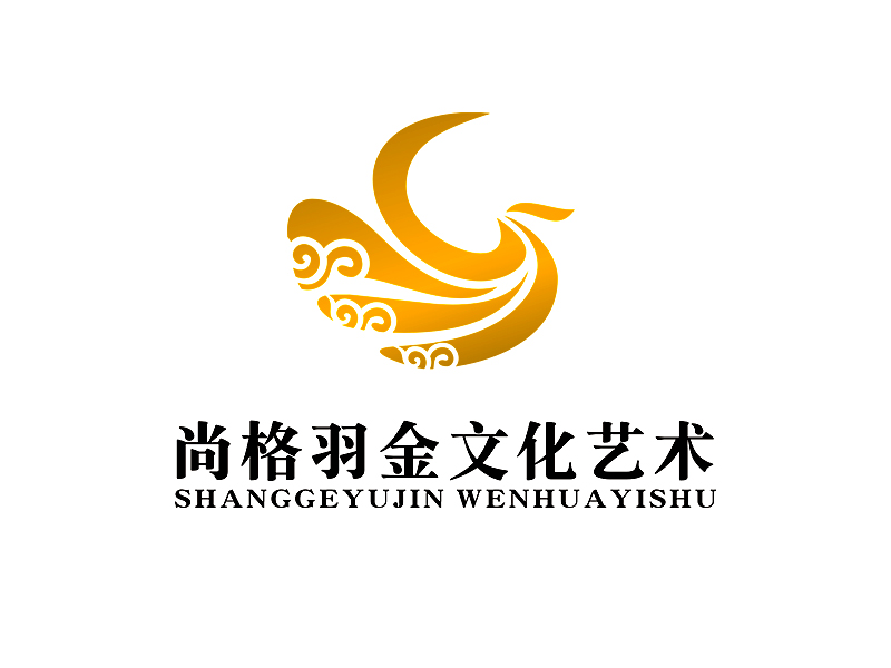李杰的上海尚格羽金文化藝術(shù)有限公司logo設計
