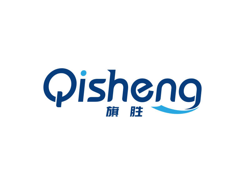 朱紅娟的旗勝logo設(shè)計