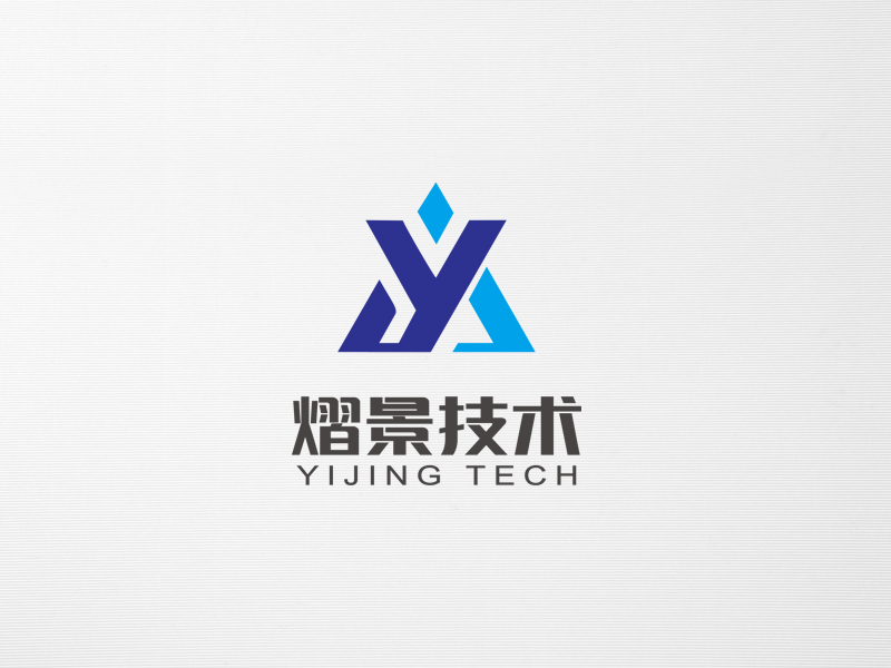 熠景，熠景技術(shù)服務(wù)logo設(shè)計(jì)